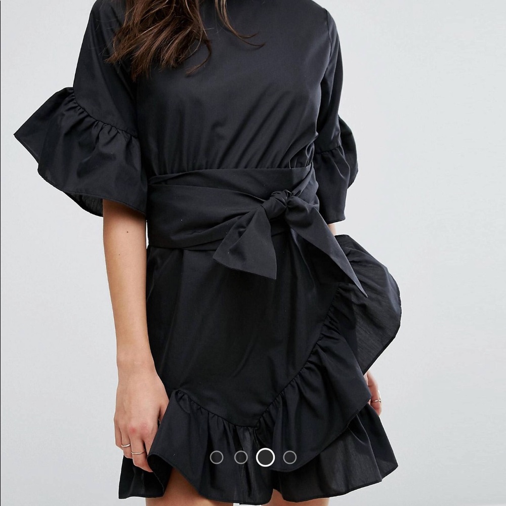 PrettyLittle Thing Frill Mini Dress